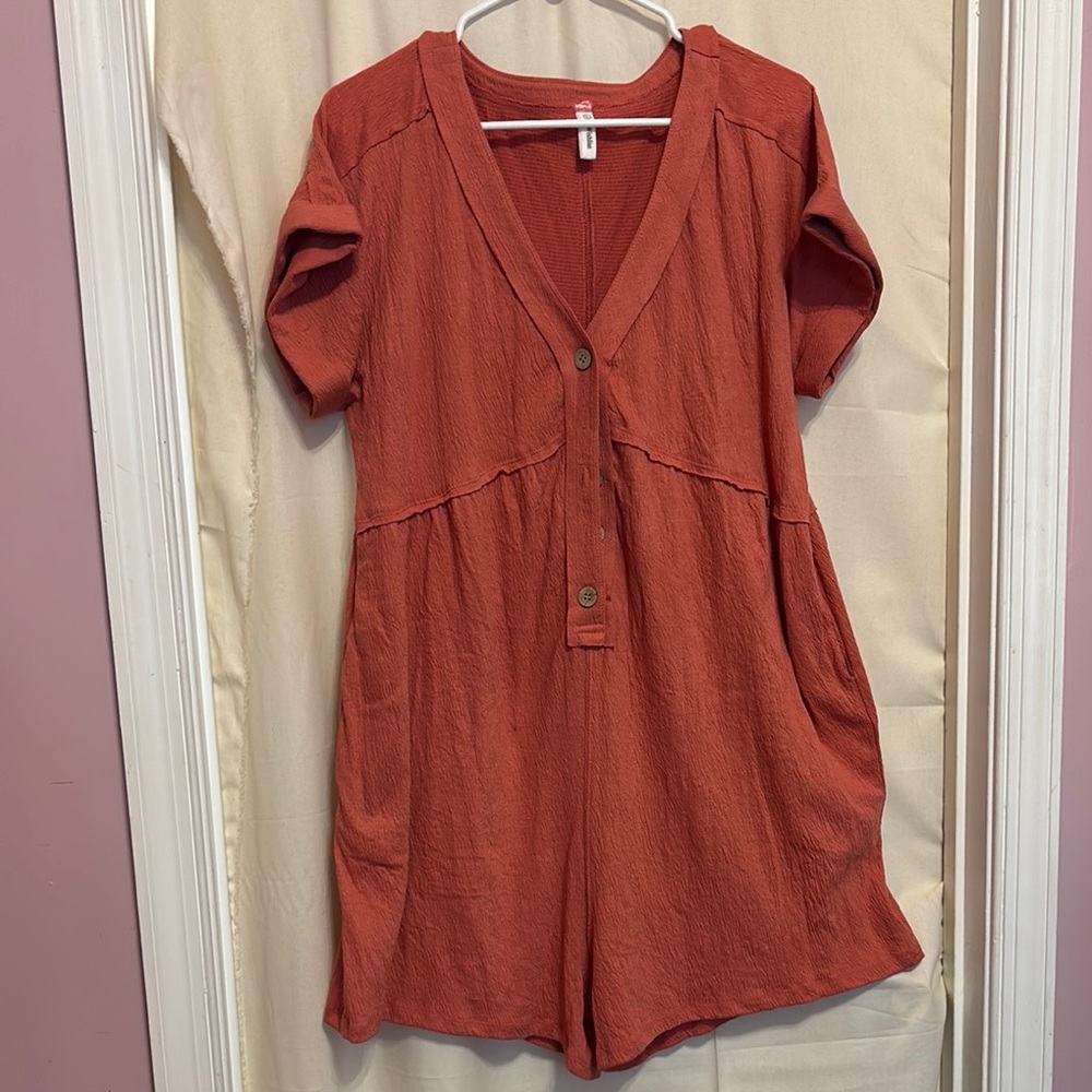 Wishlist Rust Jumpsuit